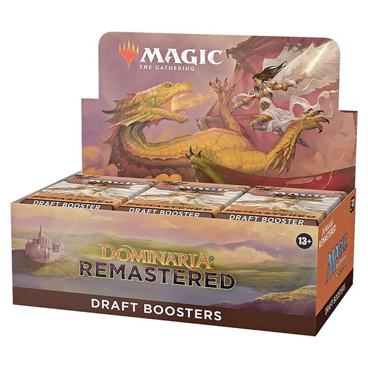 Dominaria Remastered Draft Booster Box Magic The Gathering Wizards   