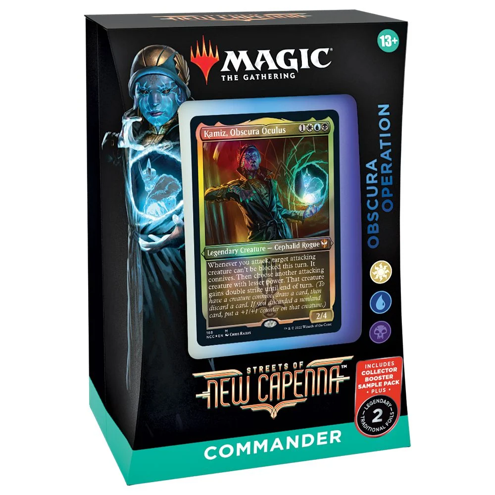 Magic The Gathering Streets of New Capenna - Obscura Operation Commander Deck Magic Streets of New Capenna Lets Play Games Default Title  