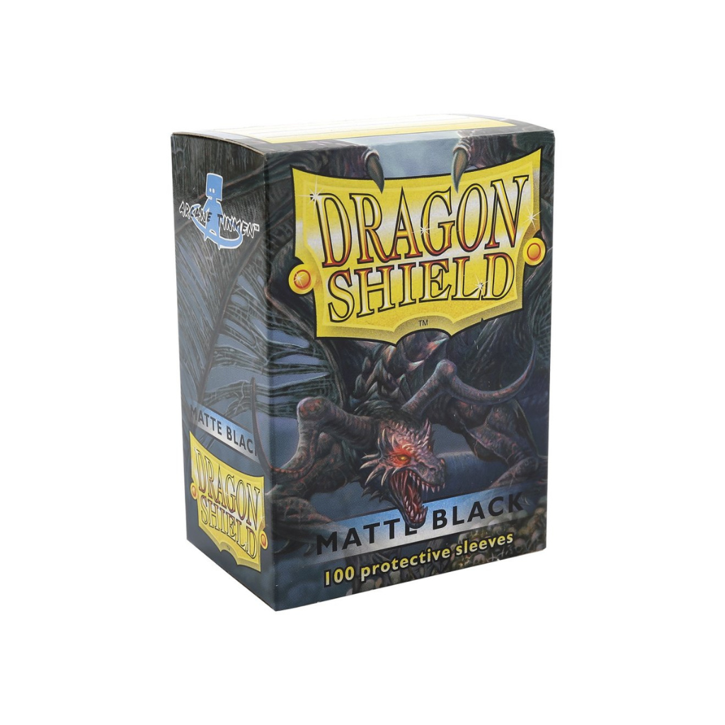 Dragon Shield Matte 100 - Black Card Sleeves Dragon Shield Default Title  
