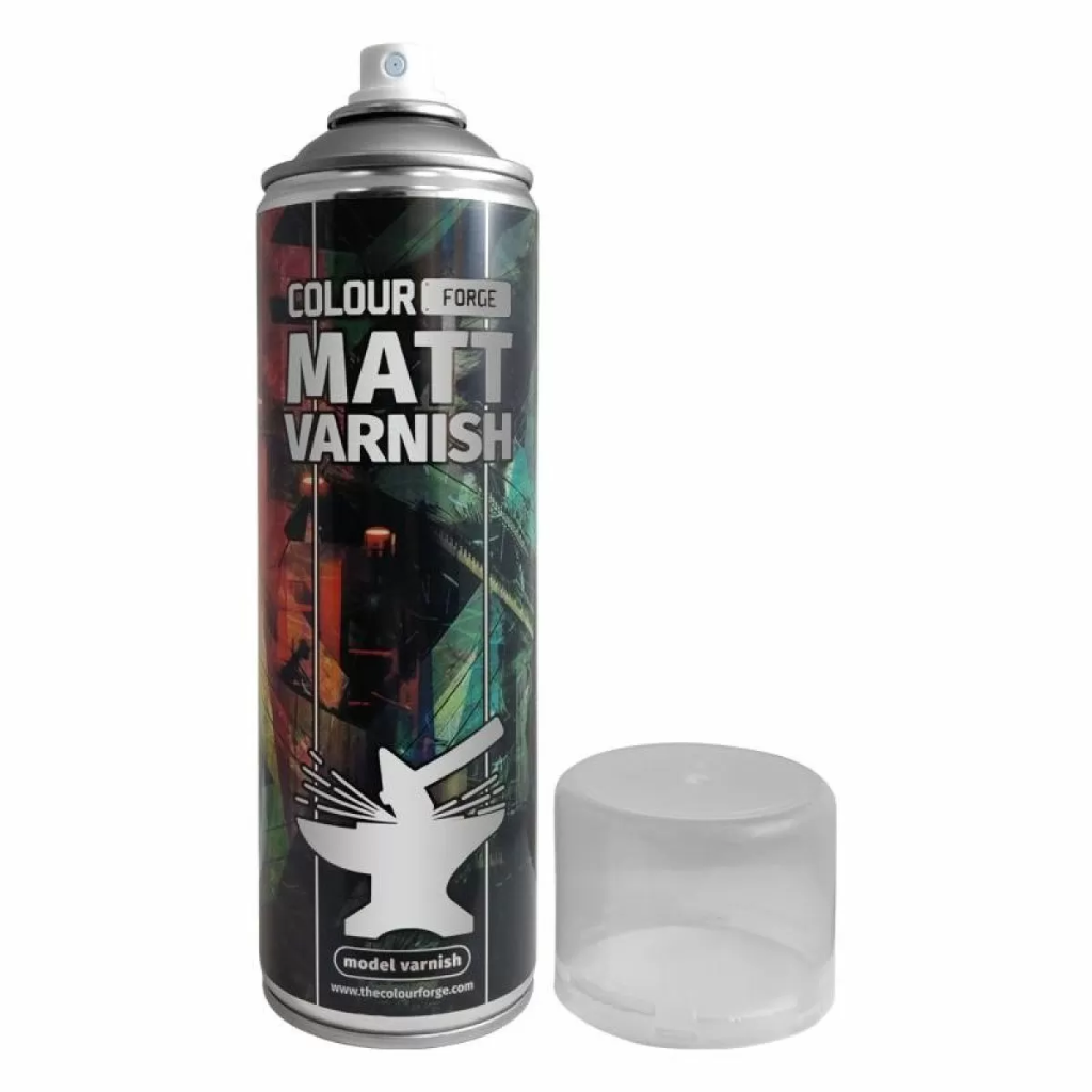 Colour Forge - Aerosol Spray Primer - Matt Varnish 500ml Colour Forge Colour Forge Default Title