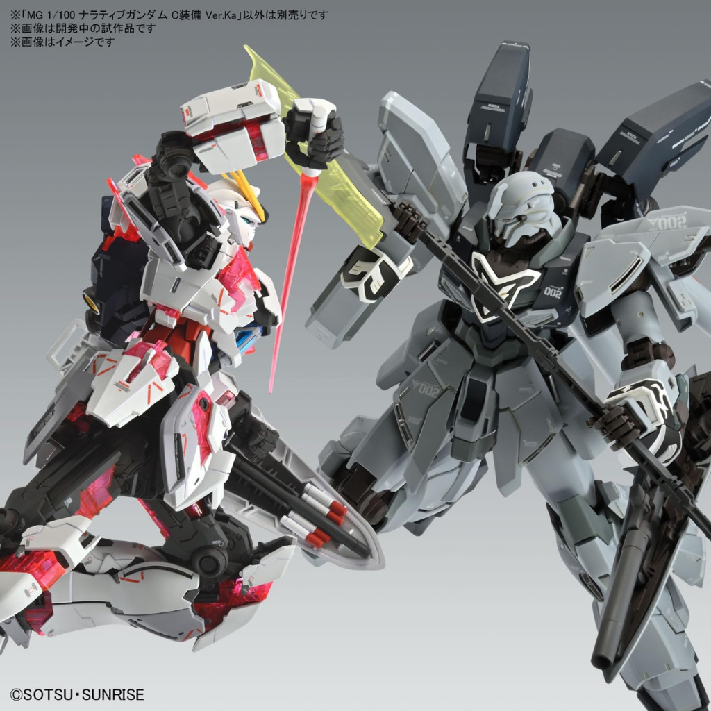 MG 1/100 NARRATIVE GUNDAM C-PACKS VER.KA Gundam Model Kit Bandai   