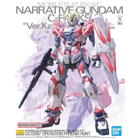 MG 1/100 NARRATIVE GUNDAM C-PACKS VER.KA Gundam Model Kit Bandai Default Title  