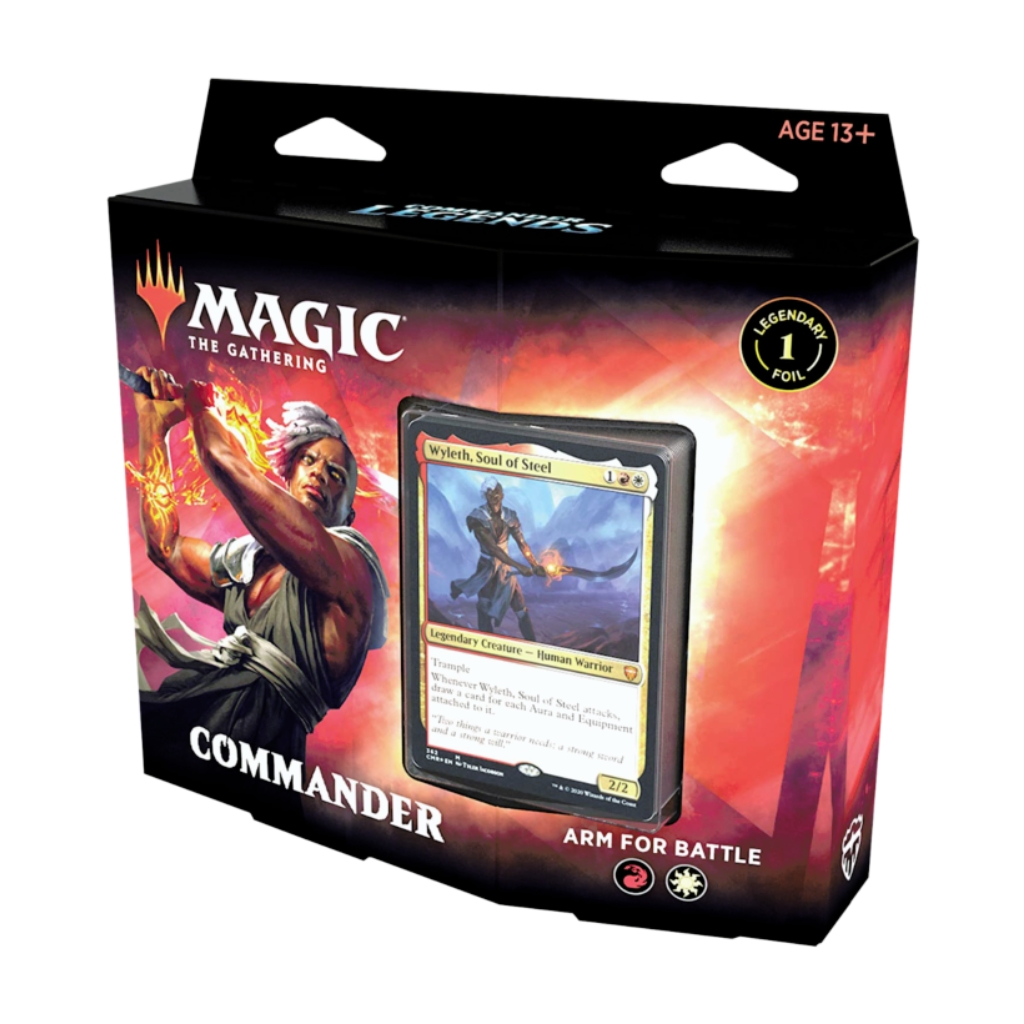 Magic Commander Legends Commander Deck Arm For battle Magic The Gathering Wizards of the Coast Default Title  
