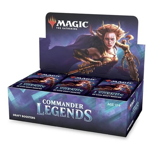 Magic Commander Legends Draft Booster Display Magic The Gathering Wizards of the Coast Default Title  
