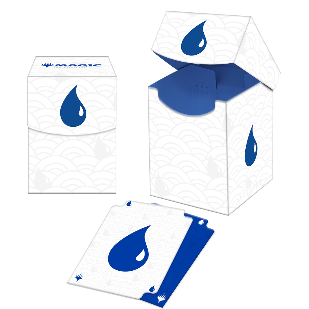 Ultra Pro: Mana 8 - 100+ Deck Box - Island Deck Box Ultra PRO Default Title  