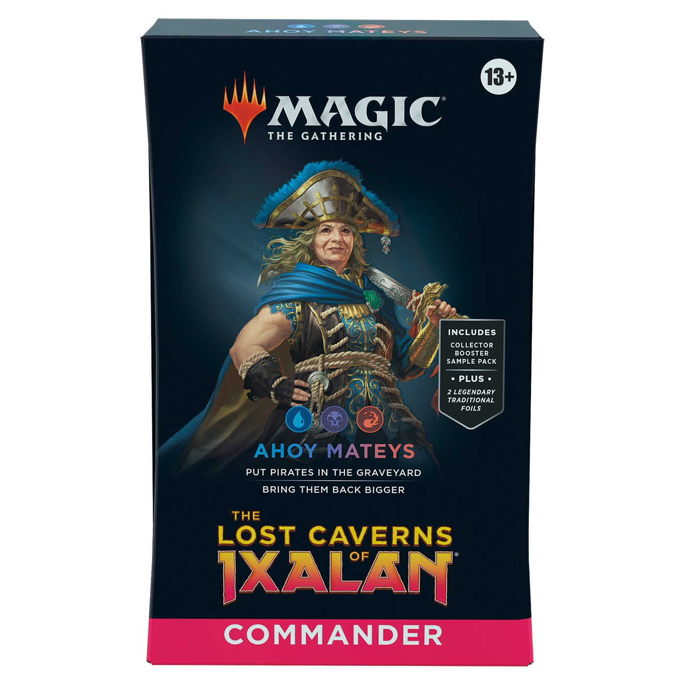 Magic The Lost Caverns of Ixalan Commander Deck - Ahoy Mateys Magic The Gathering Wizards of the Coast Default Title  