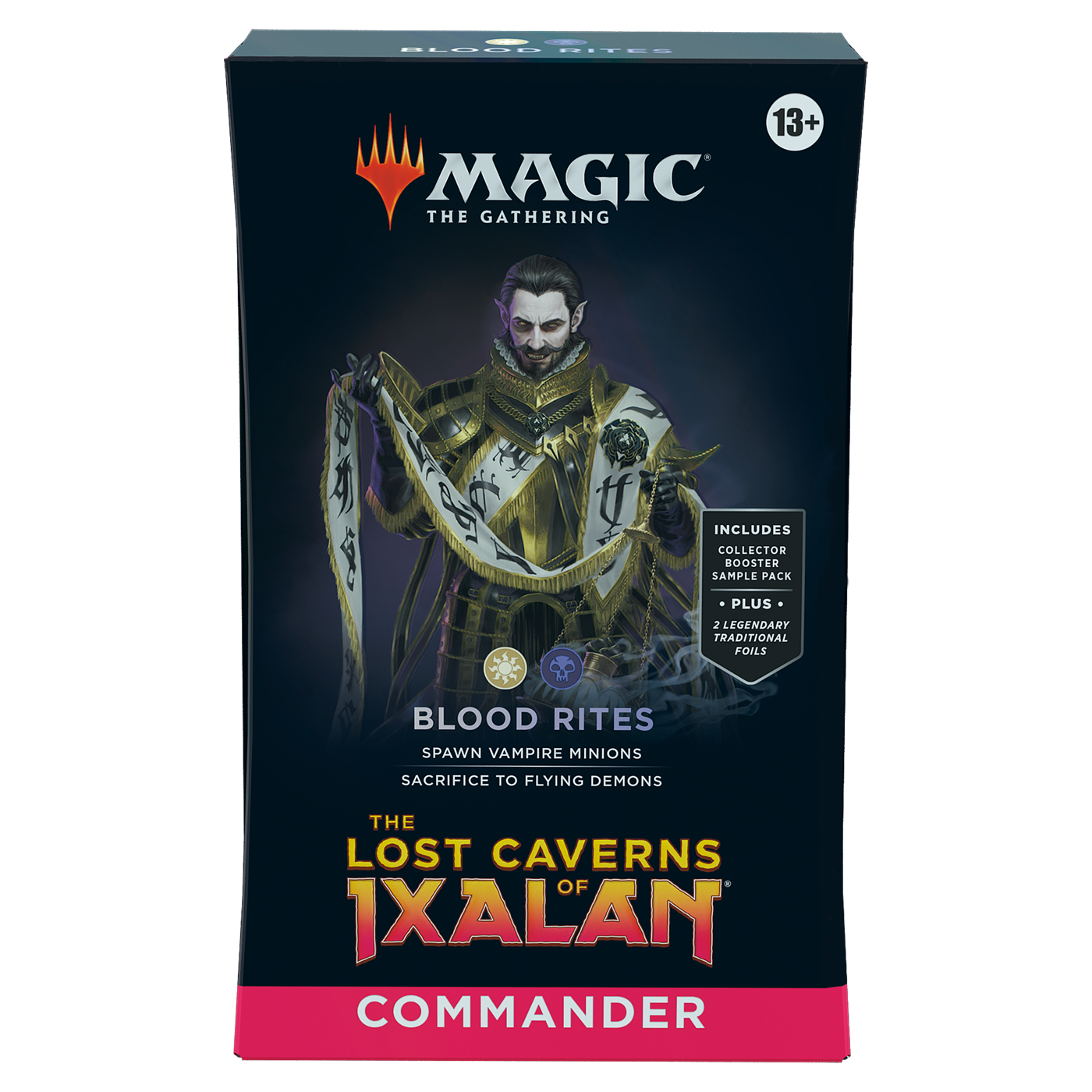 Magic The Lost Caverns of Ixalan Commander Deck - Blood Rites Magic The Gathering Wizards of the Coast Default Title  