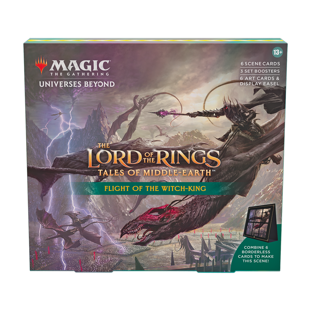 Magic The Lord of the Rings: Tales of Middle-Earth - Holiday Scene - Flight of the Witch King Magic The Gathering Wizards of the Coast Default Title  