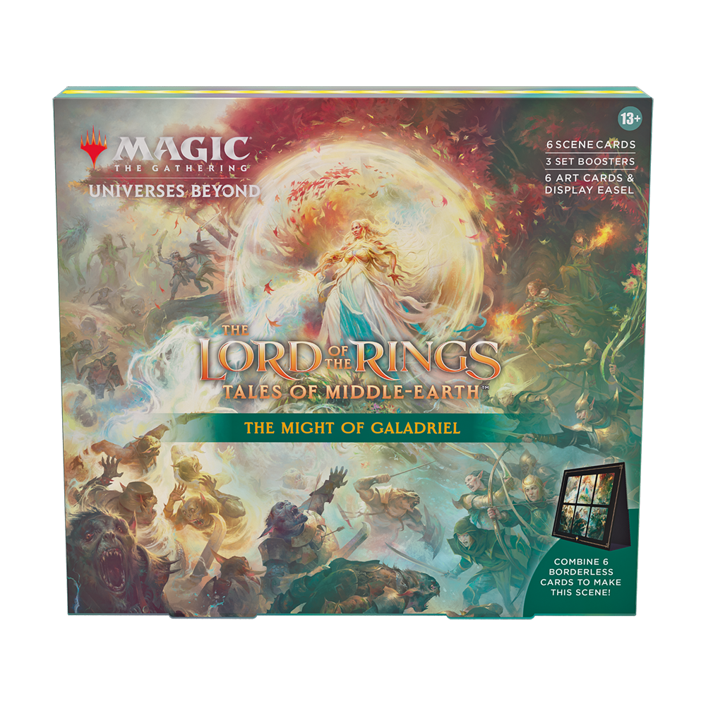 Magic The Lord of the Rings: Tales of Middle-Earth - Holiday Scene - The Might of Galadriel Magic The Gathering Wizards of the Coast Default Title  