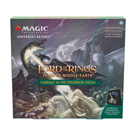 Magic The Lord of the Rings: Tales of Middle-Earth - Holiday Scene - Gandalf in the Pelennor Fields Magic The Gathering Wizards of the Coast Default Title  