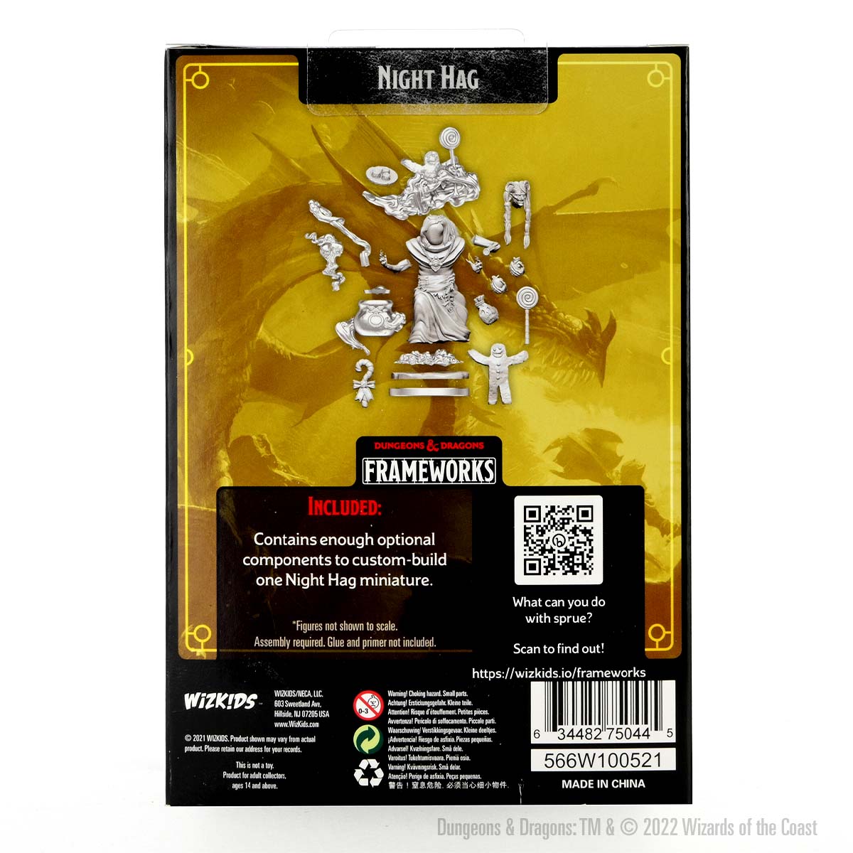 D&D Frameworks Night Hag D&D Frameworks WizKids