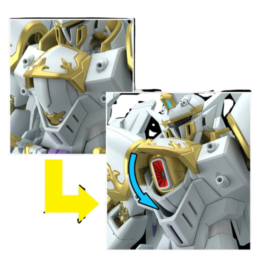 HG 1/144 Black Knight Squad Cal-Re.A Gundam Model Kit Bandai