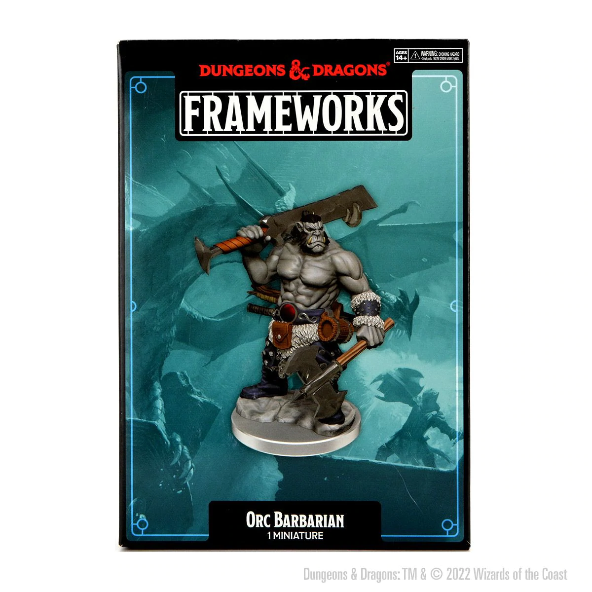 D&D Frameworks Orc Barbarian Male D&D Frameworks Lets Play Games   
