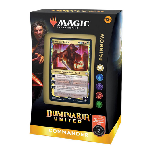 MTG Dominaria United - Commander Deck Painbow Magic The Gathering All Interactive Distribution   