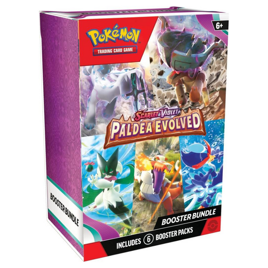 Pokémon TCG Scarlet & Violet Paldea Evolved Booster Bundle (6 packs) Pokémon Scarlet & Violet Pokémon TCG Default Title  