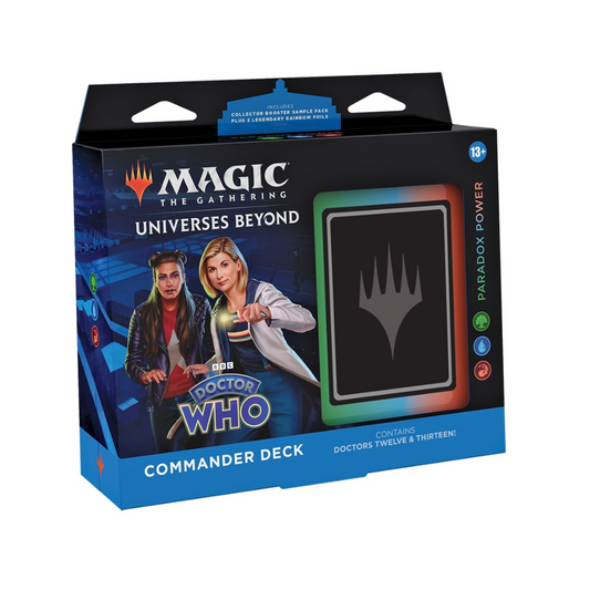 Magic: The Gathering Doctor Who Commander Deck – Paradox Power Magic The Gathering Wizards   