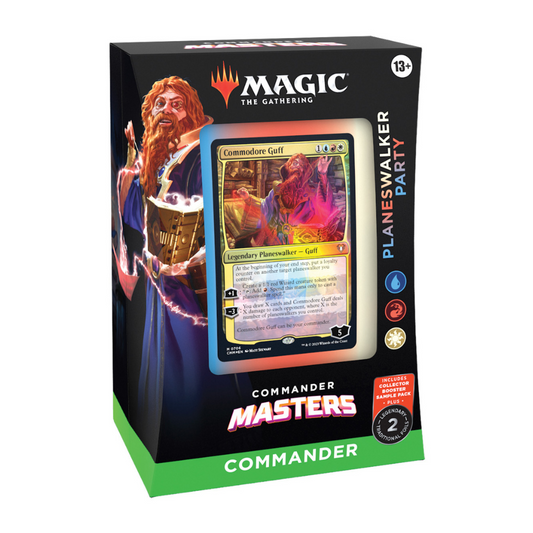 Magic Commander Masters Commander Deck: Planeswalker Party Magic The Gathering Wizards   