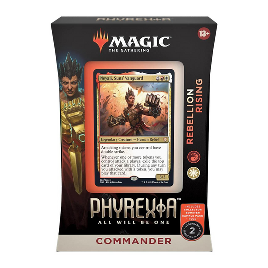 Phyrexia: All Will Be One - Commander Deck - Rebellion Rising Magic The Gathering Wizards   