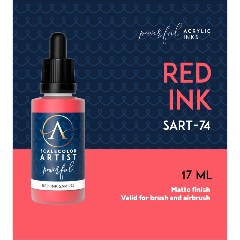 Scalecolor Artist 17ml Red Ink Scalecolor Artist Scale 75 Default Title  