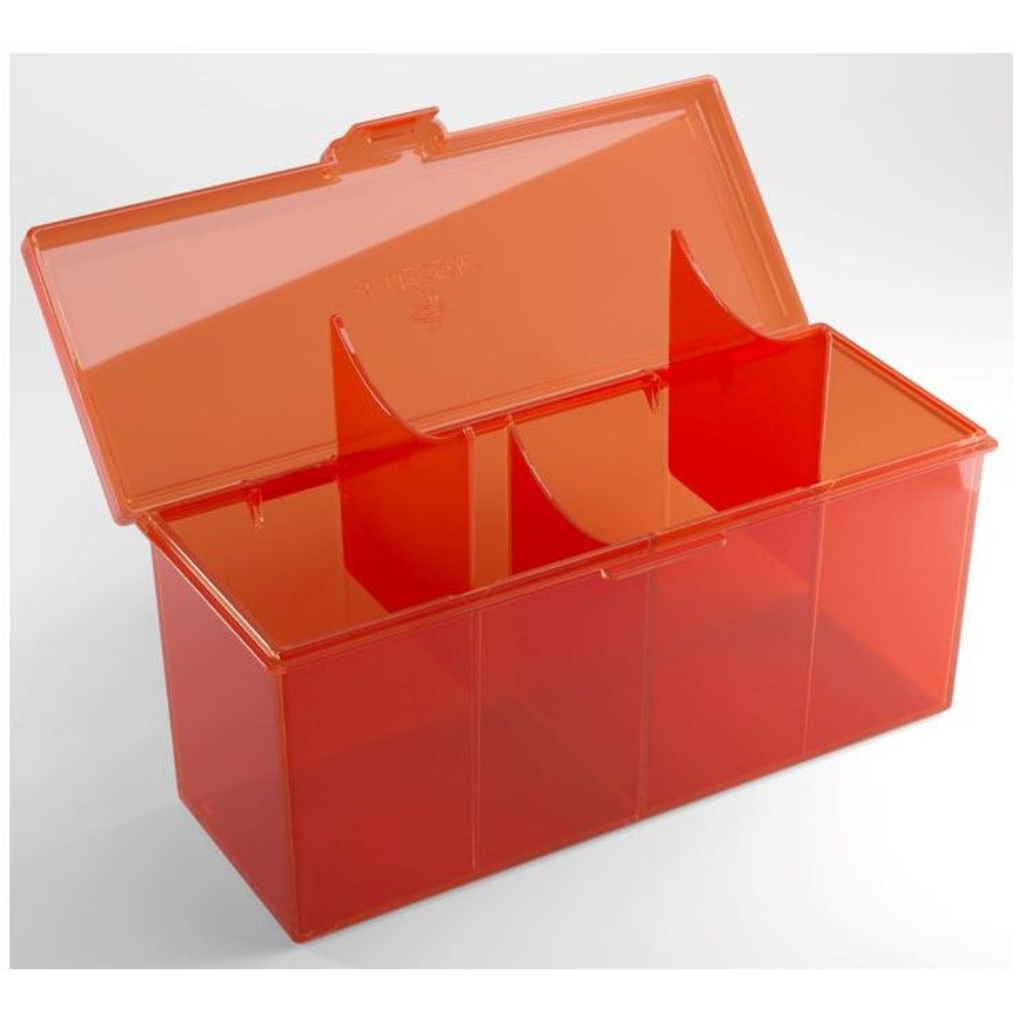 Gamegenic Fourtress Holds 320 Sleeves Deck Box Red Deck Box GameGenic   