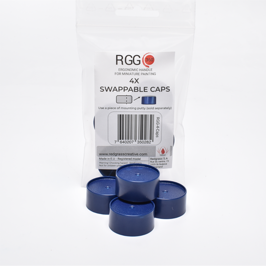 Redgrass Swappable Caps for RGG360 Painting Handle (4) Tools & Materials redgrass Default Title  
