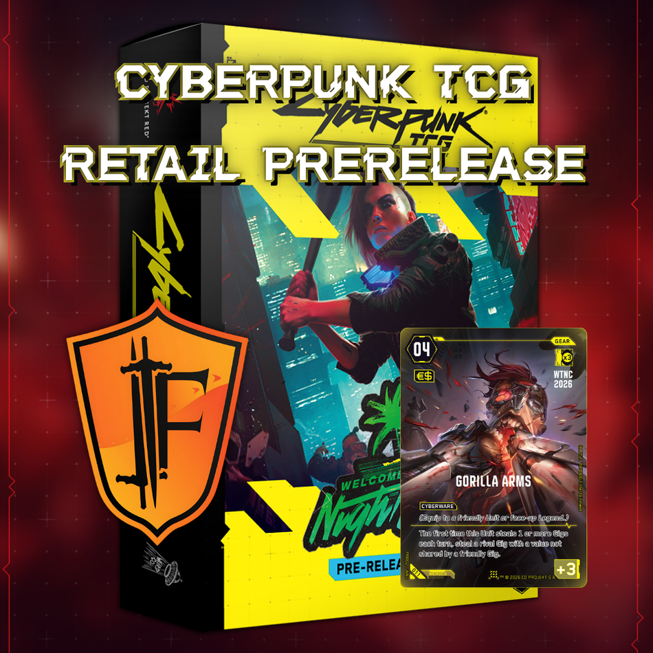 Cyberpunk Retail Prerelease Entry Ticket