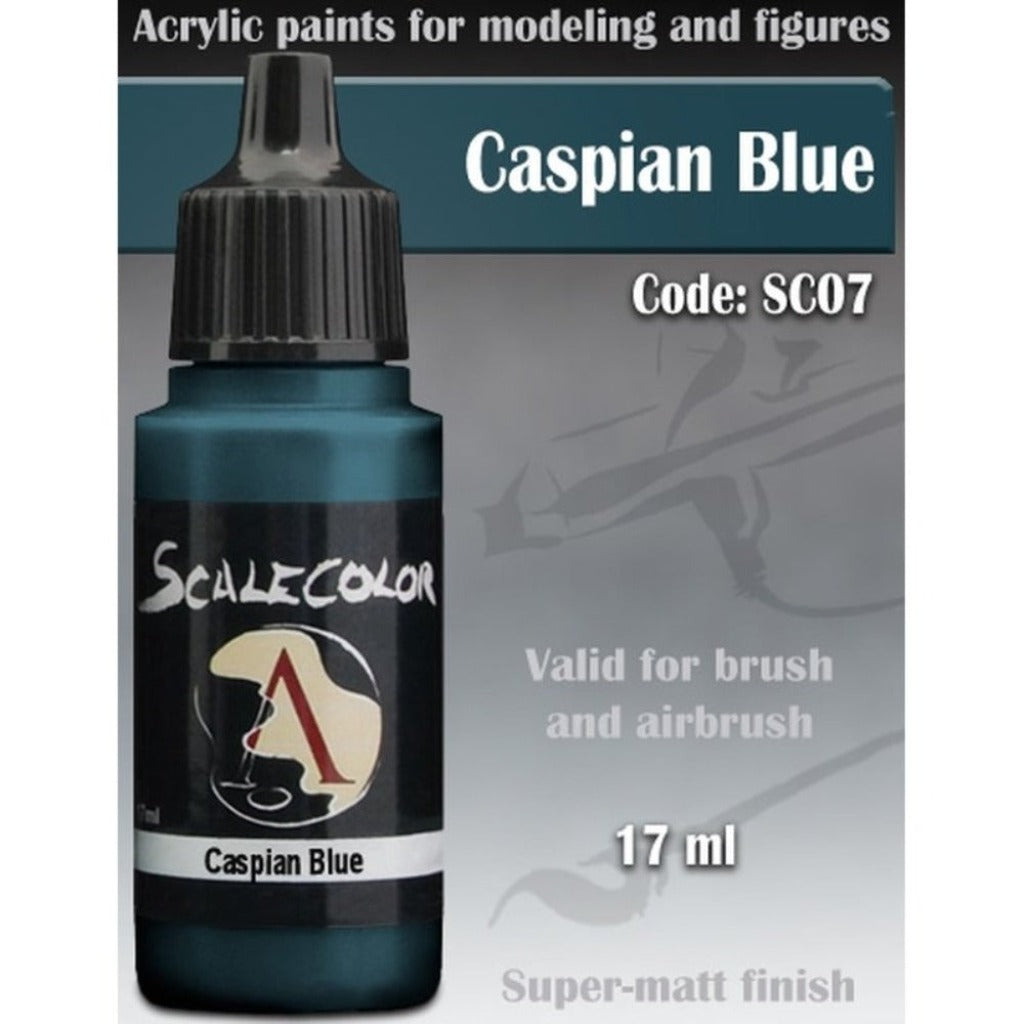 Scale 75 Scalecolor Caspian Blue 17ml Scalecolor Paints Scale 75 Default Title  