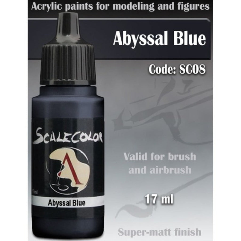 Scale 75 Scalecolor Abyssal Blue 17ml Scalecolor Paints Lets Play Games Default Title  