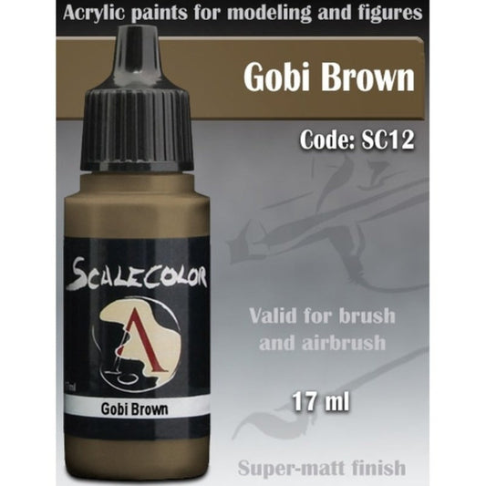 Scale 75 Scalecolor Gobi Brown 17ml Scalecolor Paints Scale 75 Default Title  