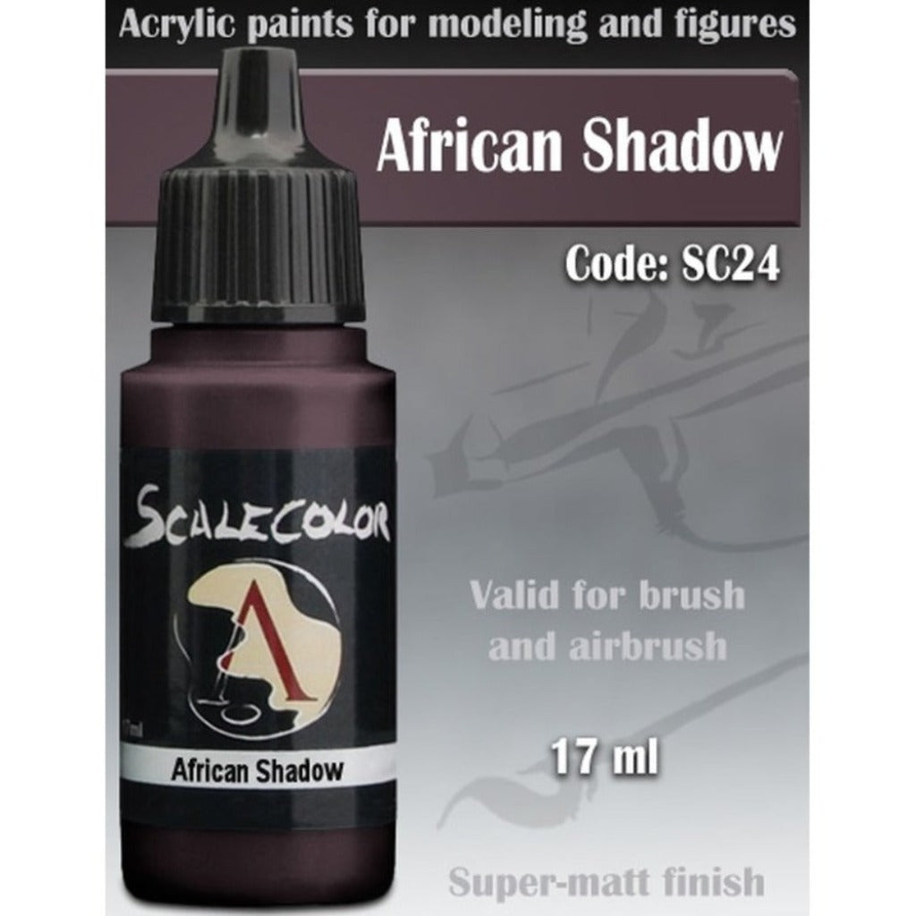 Scale 75 Scalecolor African Shadow 17ml Scalecolor Paints Scale 75 Default Title  