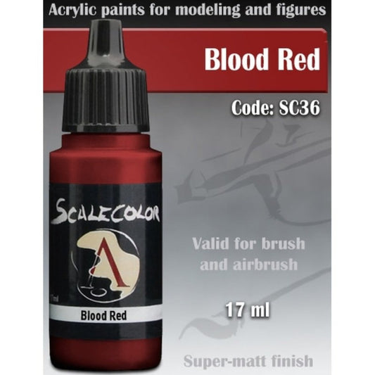 Scale 75 Scalecolor Blood Red 17ml Scalecolor Paints Scale 75 Default Title  