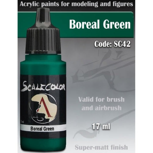 Scale 75 Scalecolor Boreal Green 17ml Scalecolor Paints Scale 75 Default Title  