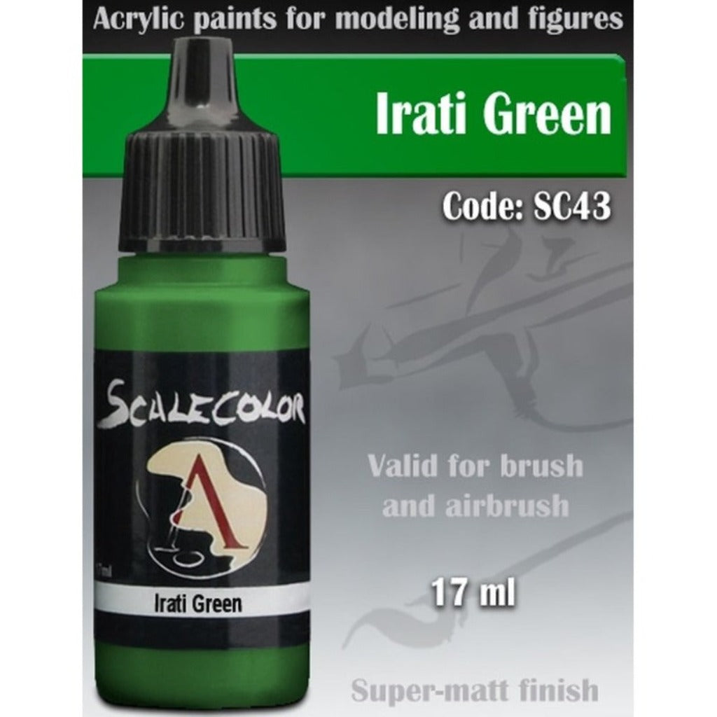 Scale 75 Scalecolor Irati Green 17ml Scalecolor Paints Lets Play Games Default Title  
