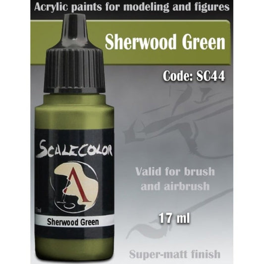 Scale 75 Scalecolor Sherwood Green 17ml Scalecolor Paints Scale 75 Default Title  