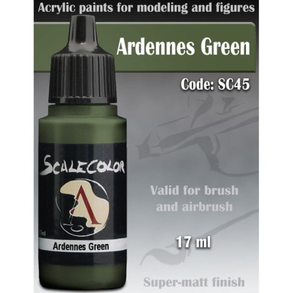 Scale 75 Scalecolor Ardennes Green 17ml Scalecolor Paints Scale 75 Default Title  