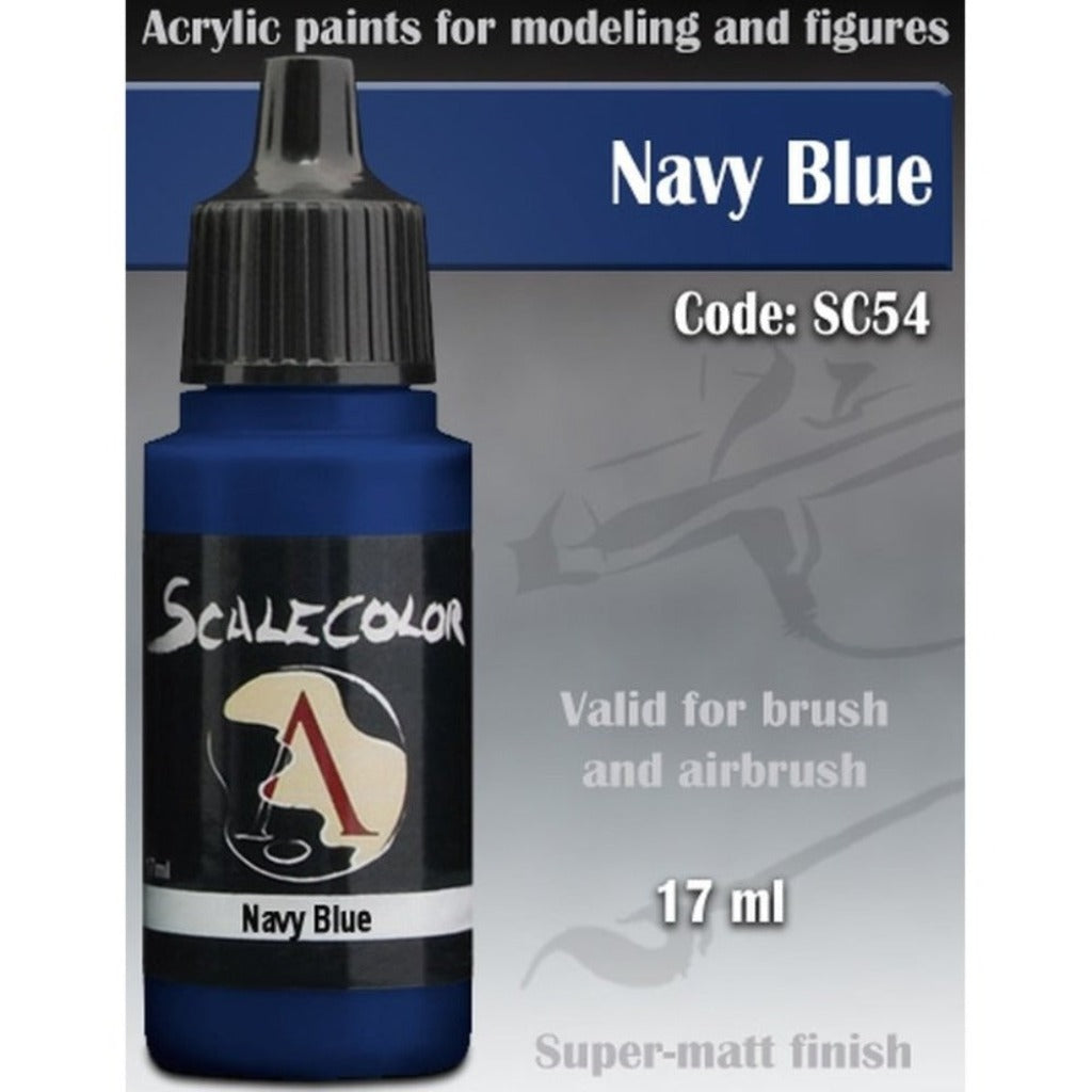 Scale 75 Scalecolor Navy Blue 17ml Scalecolor Paints Scale 75 Default Title  