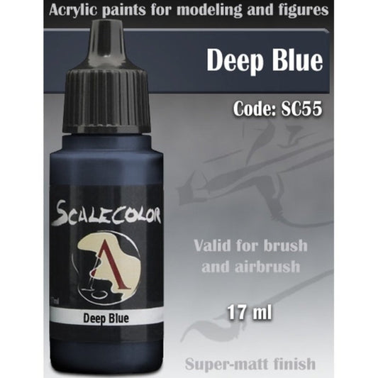 Scale 75 Scalecolor Deep Blue 17ml Scalecolor Paints Scale 75 Default Title  