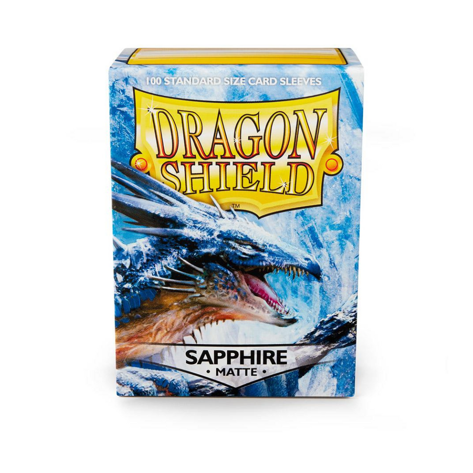 Dragon Shield Matte Sleeves - Sapphire Card Sleeves Dragon Shield   