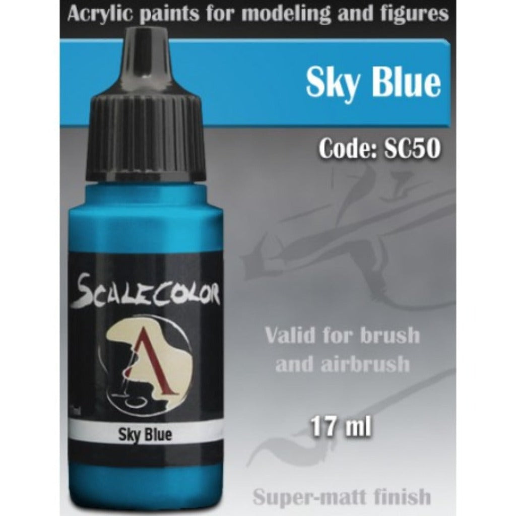 Scale 75 Scalecolor Sky Blue 17ml Scalecolor Paints Scale 75   