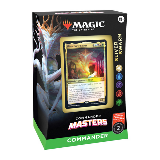 Magic Commander Masters Commander Deck: Sliver Swarm Magic The Gathering Wizards   