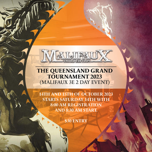 The Queensland Grand Tournament 2023 (Malifaux 3e 2 day event) Tickets Irresistible Force Default Title  