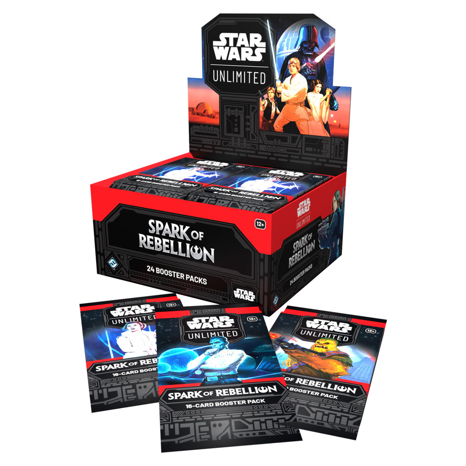 Star Wars Unlimited - Spark of the Rebellion Booster Box Starwars TCG Fantasy Flight Games Default Title  
