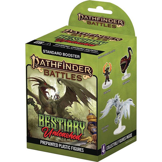 Pathfinder Battles: Bestiary Unleashed Standard Booster Dungeons & Dragons WizKids   