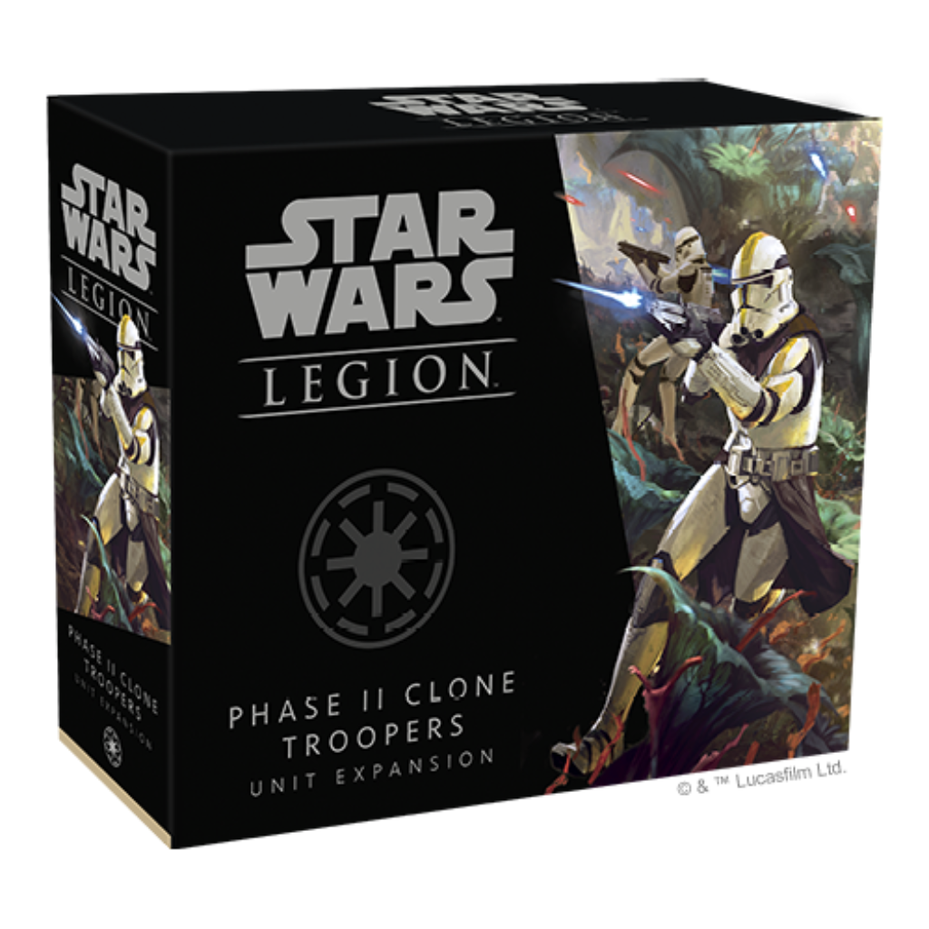 Star Wars Legion Phase II Clone Troopers Star Wars Legion Fantasy Flight Games Default Title  