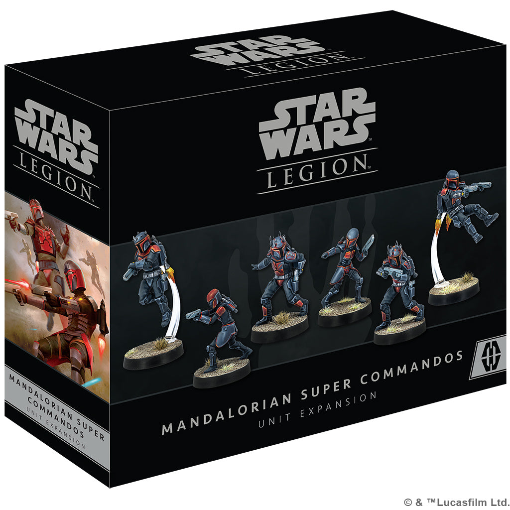 Star Wars Legion - Mandalorian Super Commandos Unit Expansion Star Wars Legion Fantasy Flight Games Default Title  