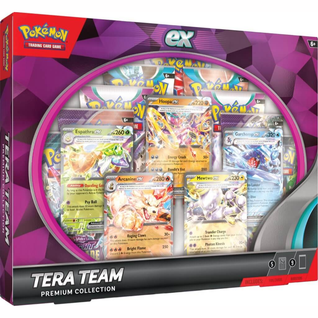 POKÉMON TCG Tera Team Premium Collection Pokemon SV Base Pokemon Default Title