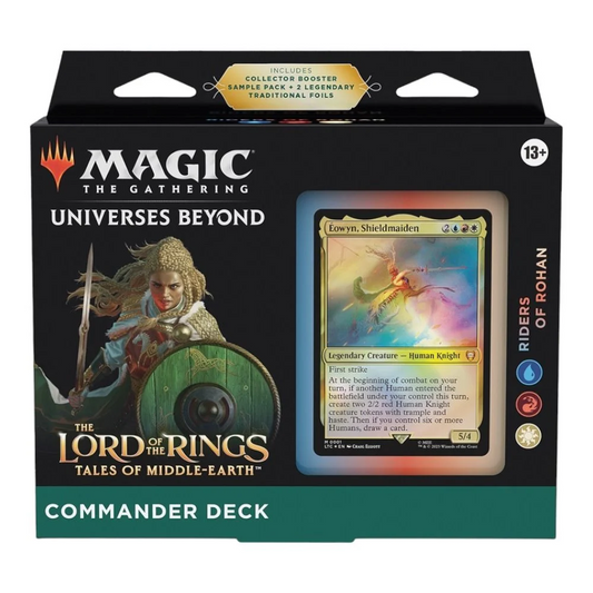 Magic The Gathering - Lord of the Rings: Riders of Rohan Commander Deck Magic The Gathering Wizards of the Coast Default Title  