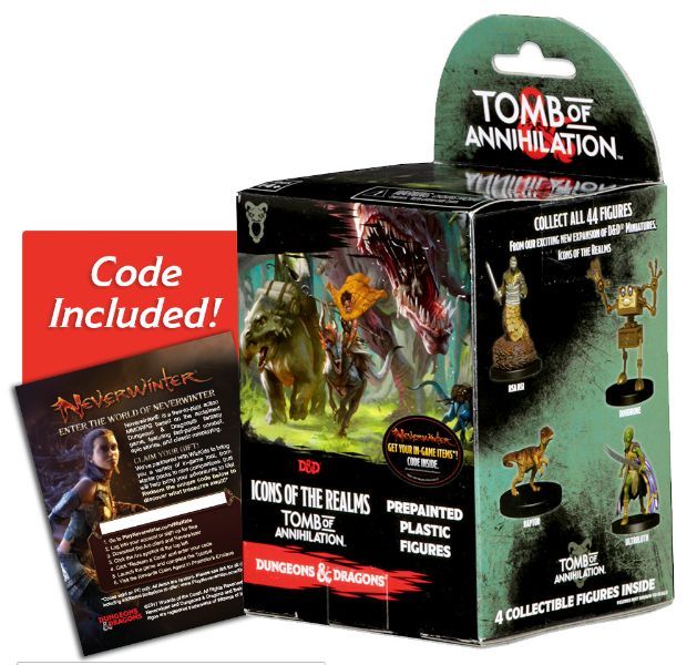 D&D Icons of the Realms Tomb of Annihilation Booster (SET 7) Dungeons & Dragons WizKids   