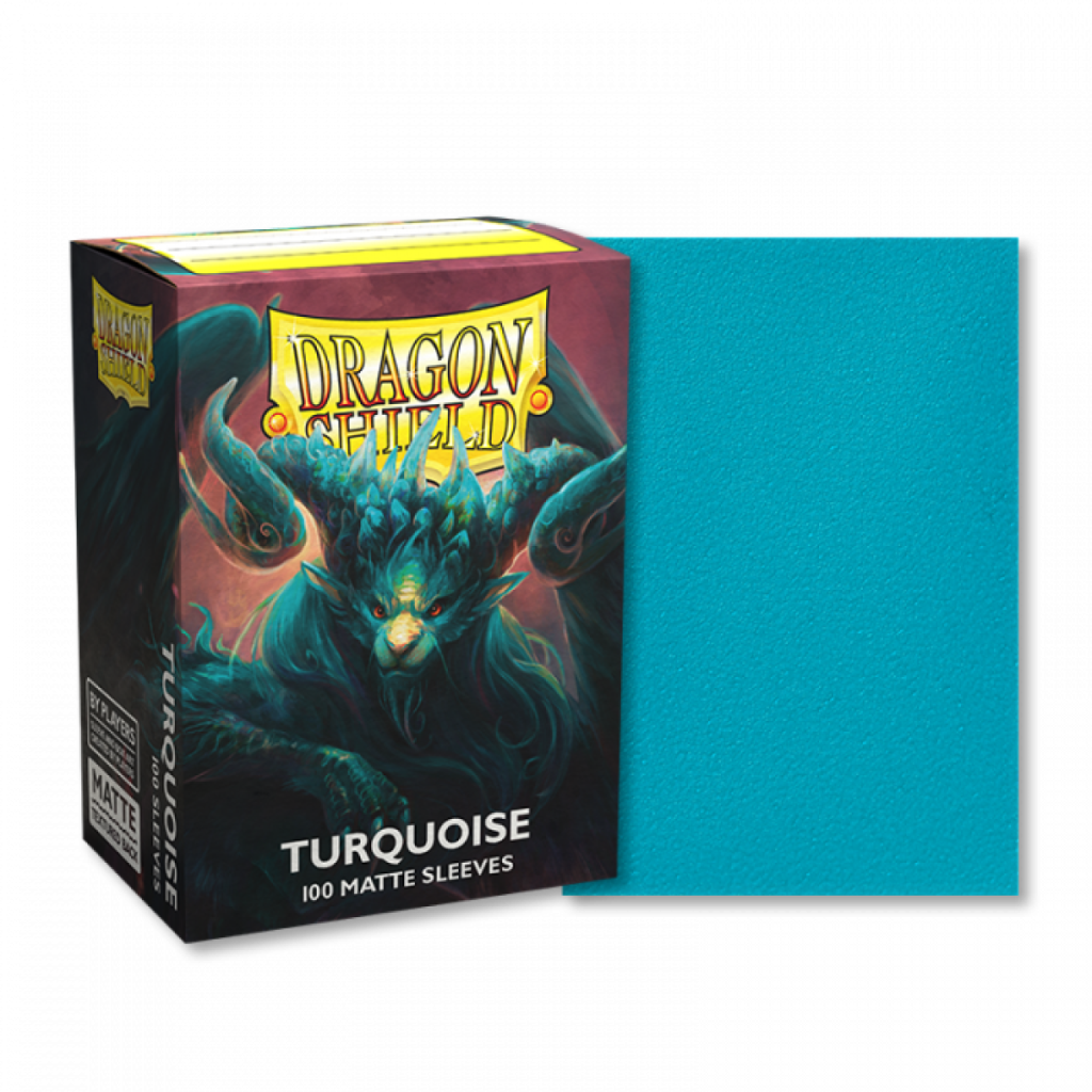 Dragon Shield Matte Sleeves - Turquoise Card Sleeves Dragon Shield Default Title  