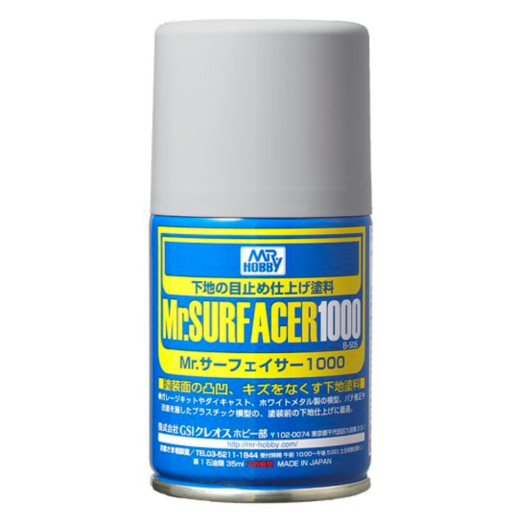 GN B505 Mr Surfacer 1000 Spray Mr Hobby Sprays Mr Hobby   
